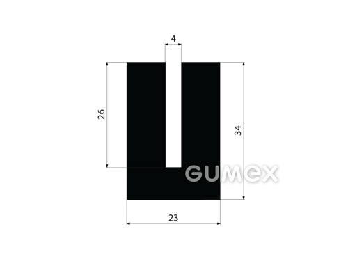 GUMMIPROFILE U-FORM - WEITERE MATERIALIEN
